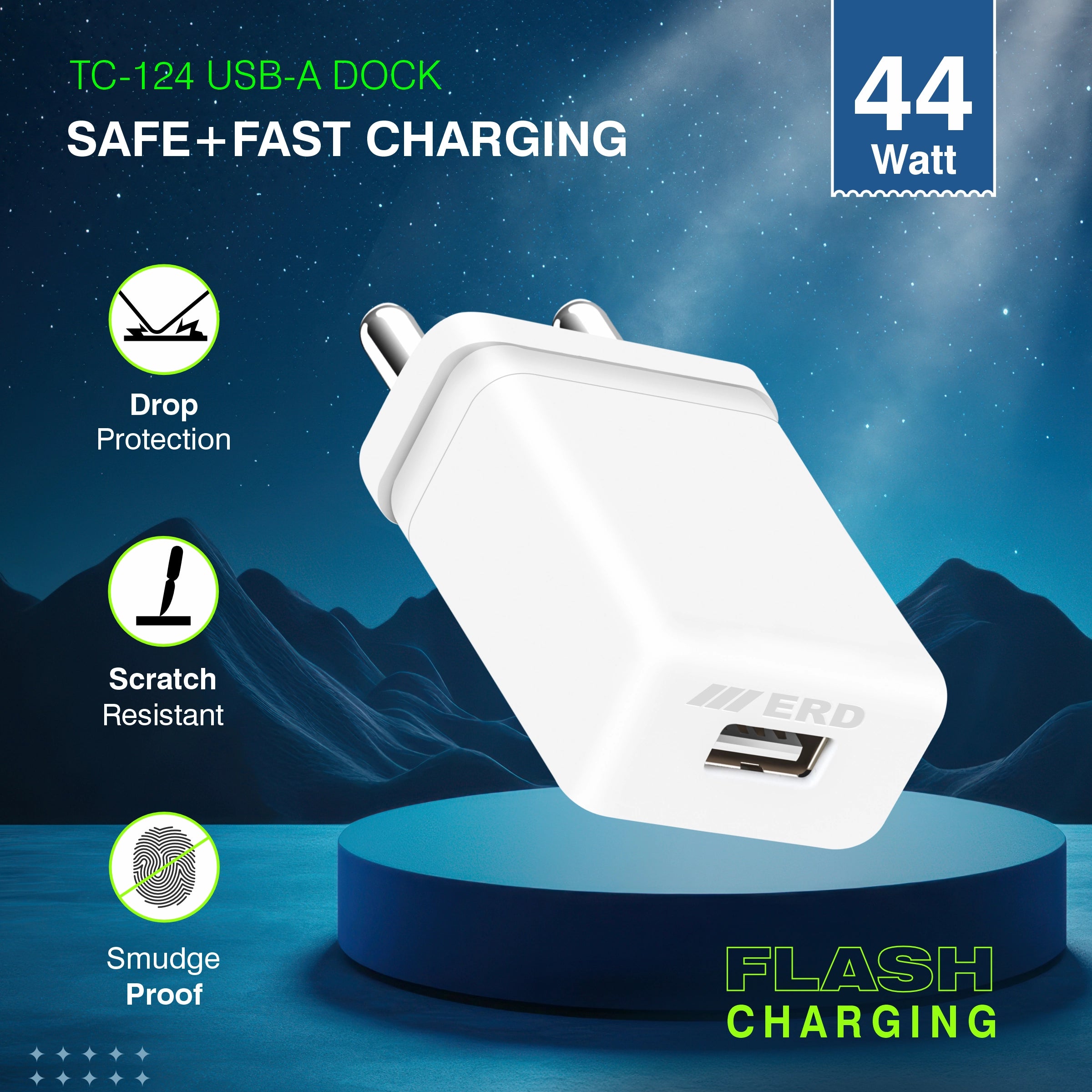 ERD TC-124 44W FLASH Charger